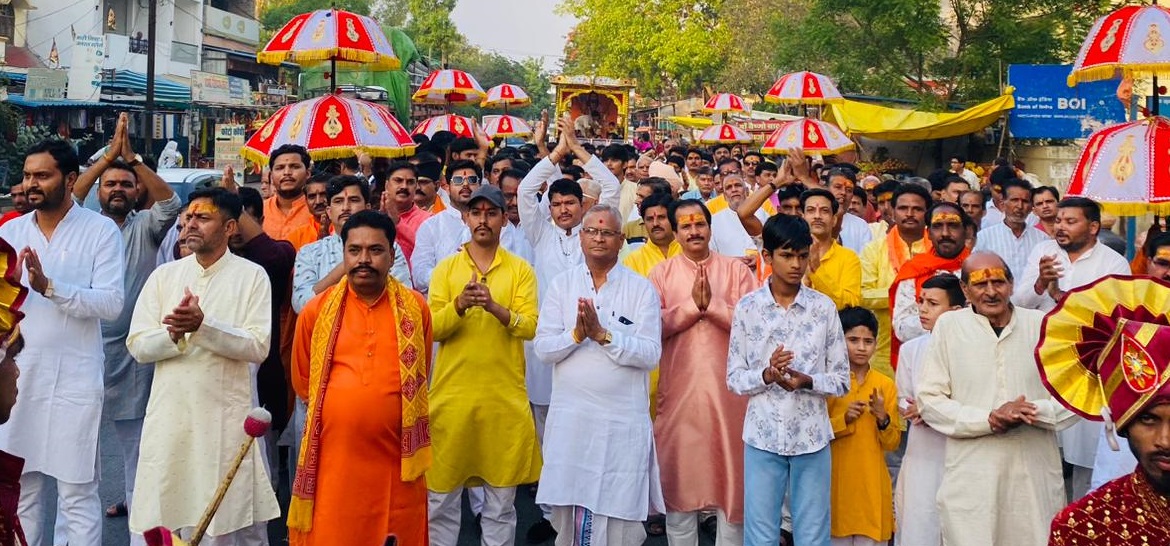 भगवान परशुराम जयंती पर निकली शोभायात्राएं