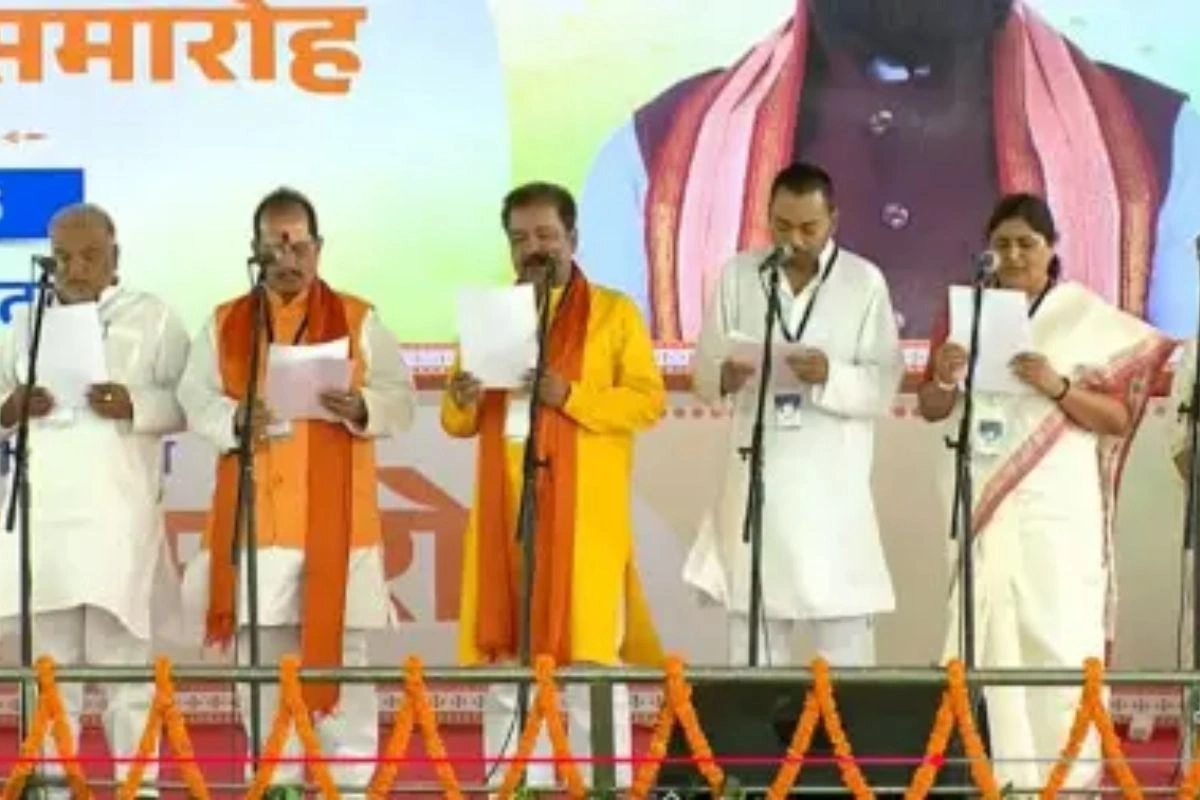 सम्राट कैबिनेट- नीतीश के बेटे समेत 32 मंत्री बने